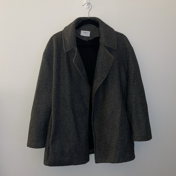 Zara Fall/Spring Peacoat - Picture 3 of 5